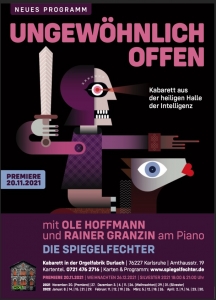 Die Spiegelfechter Ole Hoffmann & Rainer Granzin am Piano › Ungewöhnlich offen!