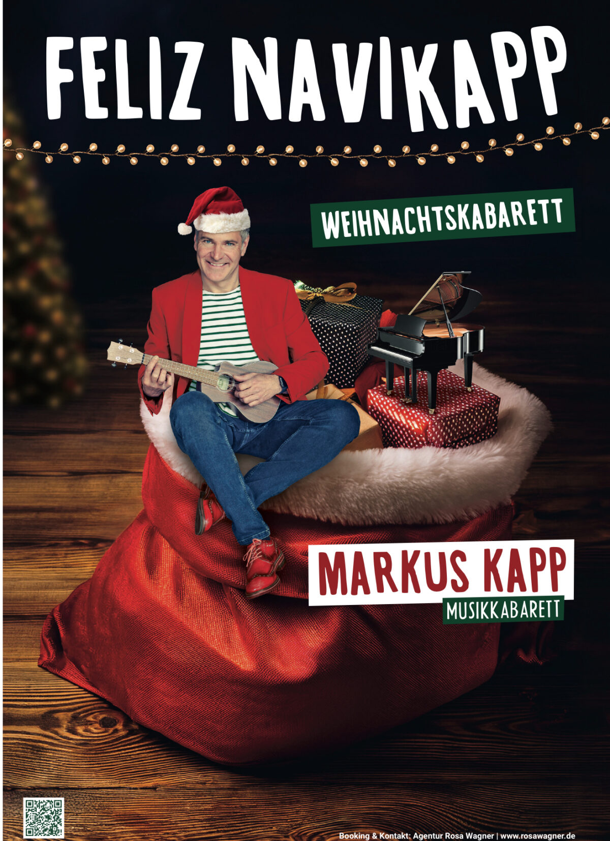 Feliz Navikapp- Das Weihnachtskabarett von und mit Markus Kapp